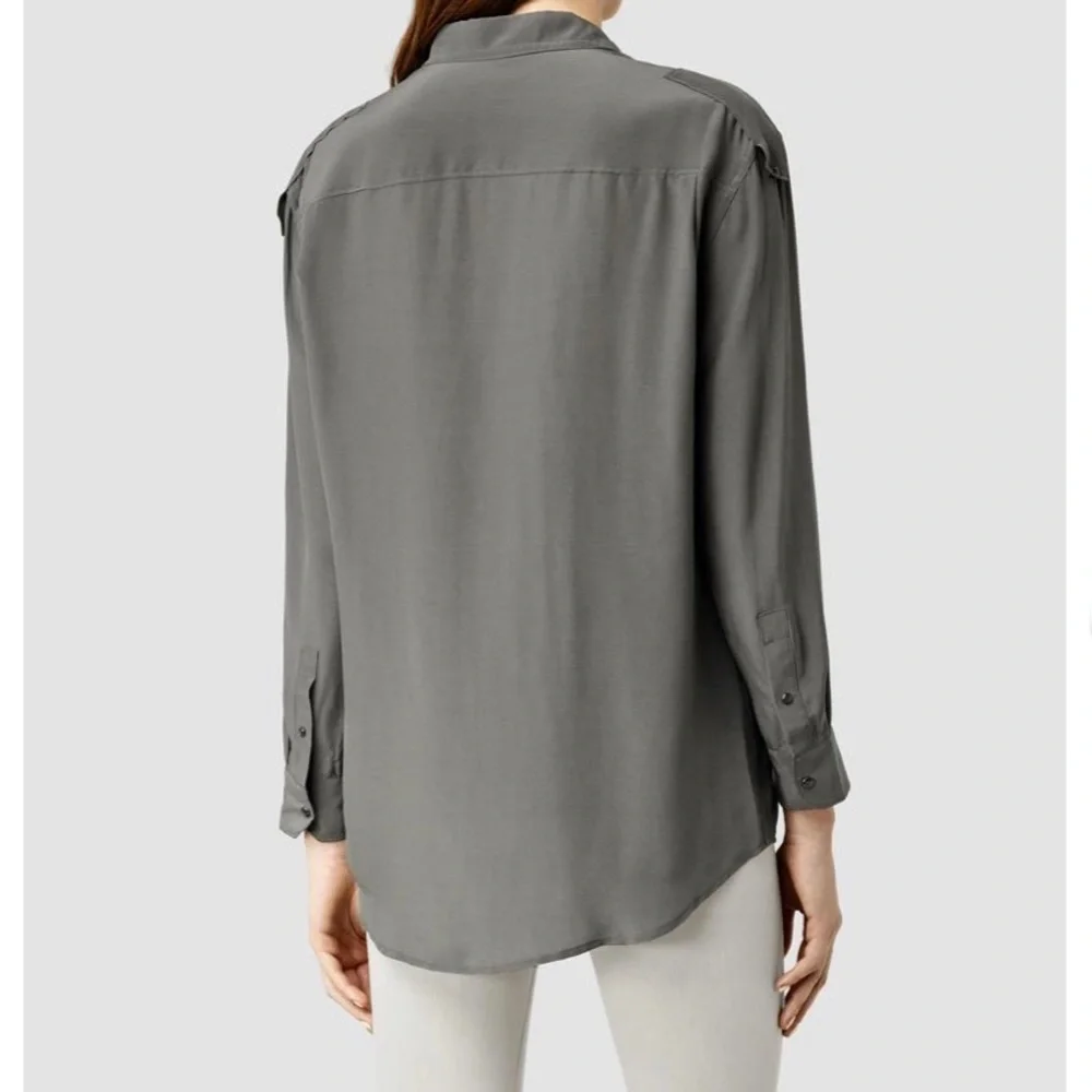 All Saints Millie shirt M - Picture 2 of 7